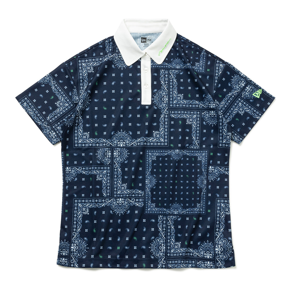 NEW ERA ネイビー ポロシャツ ウィメンズM ニューエラ キャップ WOMEN'S POLO SHIRT LINE ネイビー – ONSPOTZ