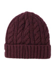 ニューエラ LOWGAUGE CUFF KNIT/WOOL BLEND WOOL BLEND プラム
