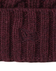 ニューエラ LOWGAUGE CUFF KNIT/WOOL BLEND WOOL BLEND プラム