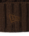 ニューエラ LOWGAUGE CUFF KNIT/WOOL BLEND WOOL BLEND ブラウン