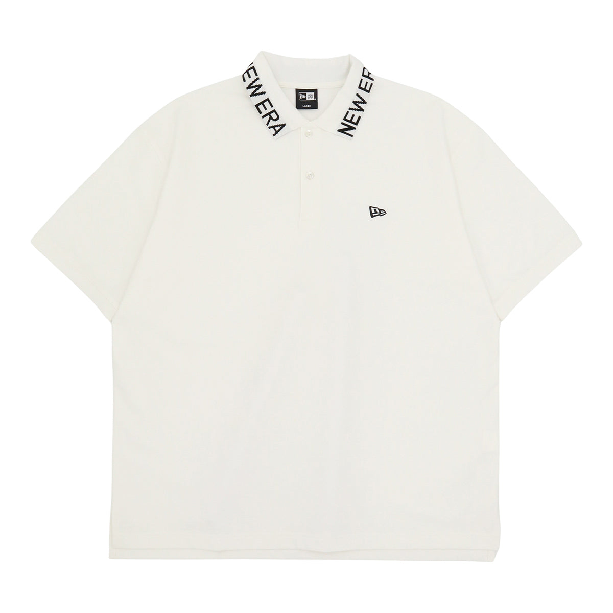ニューエラ キャップ S/S OVERSIZED POLO SHIRT COLLAR LOGO JACQUARD 