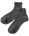 ニューエラ 3-PAIRS SOCKS / ANKLE 3-PAIRS SOCKS チャコールグレー