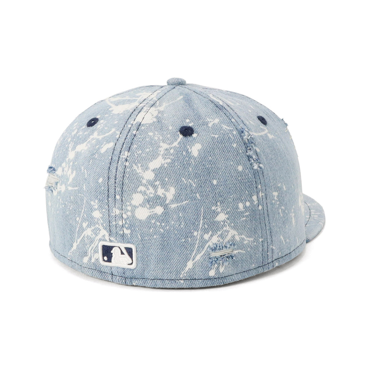 ニューエラ キャップ 59FIFTY SPLASH PAINT DENIM NY・Wデニム