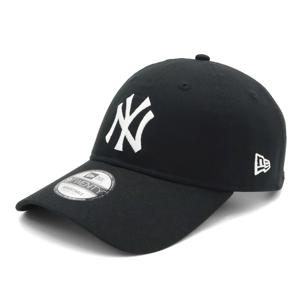 ニューエラ キャップ 9TWENTY / CLOTH STRAP / LONG VISOR NY/ブラック