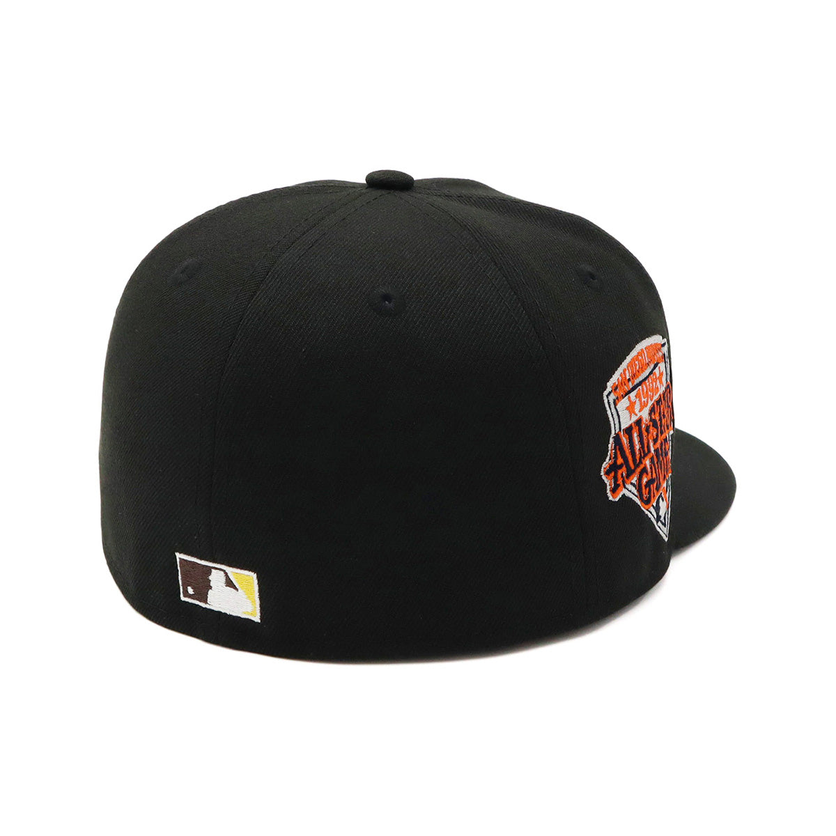 ニューエラ キャップ 59FIFTY SIDE PATCH UNDER VISOR SDブラック