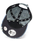 ニューエラ 9FORTY A-FRAME / CLOTH STRAP SPLASH PAINT DENIM LAウォッシュドデニム