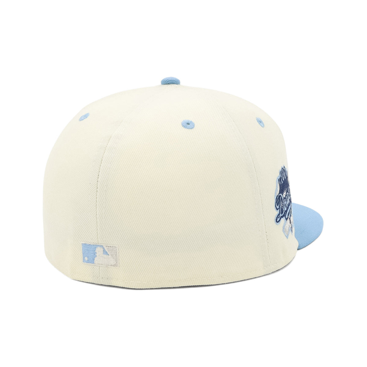 ニューエラ キャップ 59FIFTY SIDE PATCH 2-TONE LAクローム/スカイ