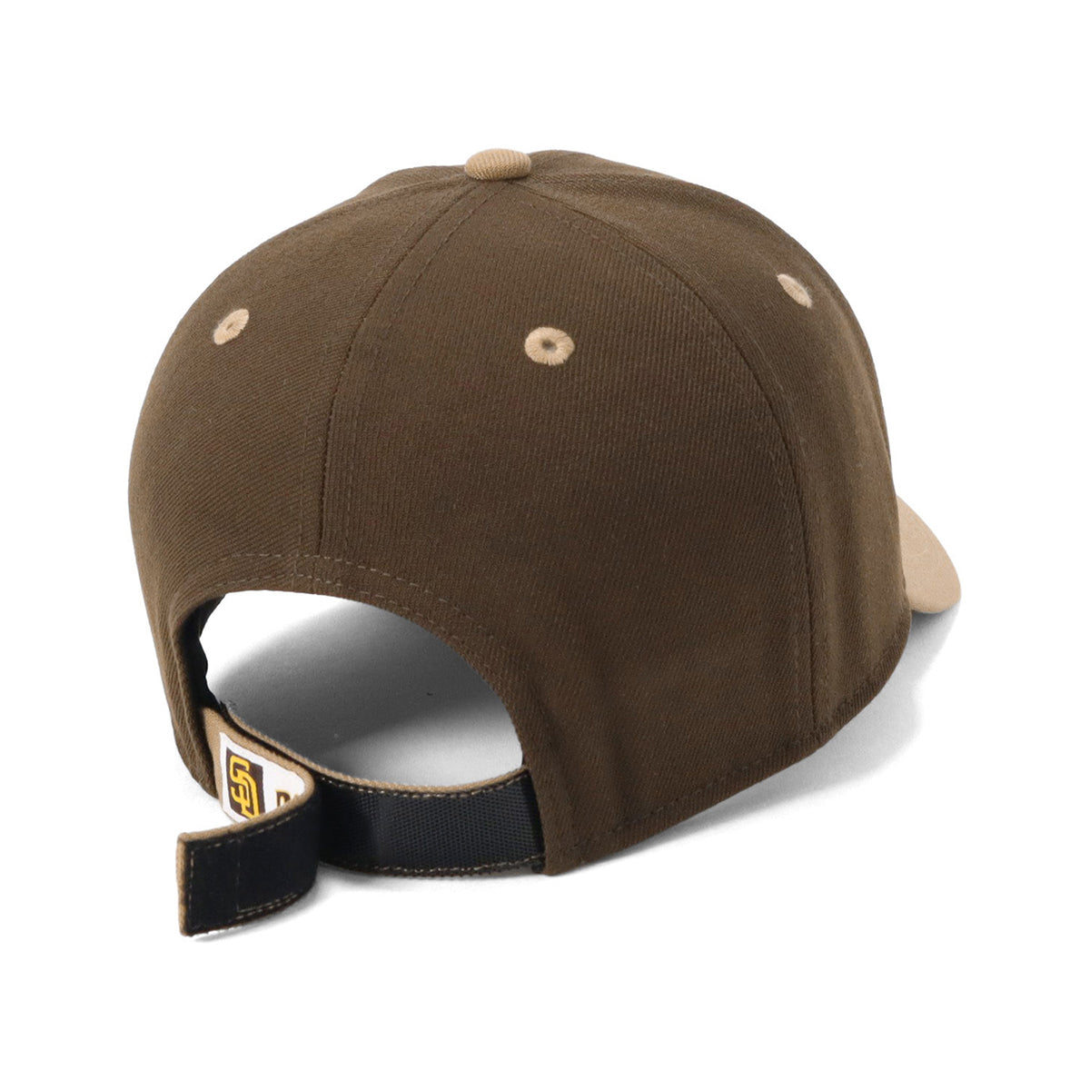 ニューエラ キャップ 9FORTY MLB 2-TONE WOVEN LABEL SDウォルナット