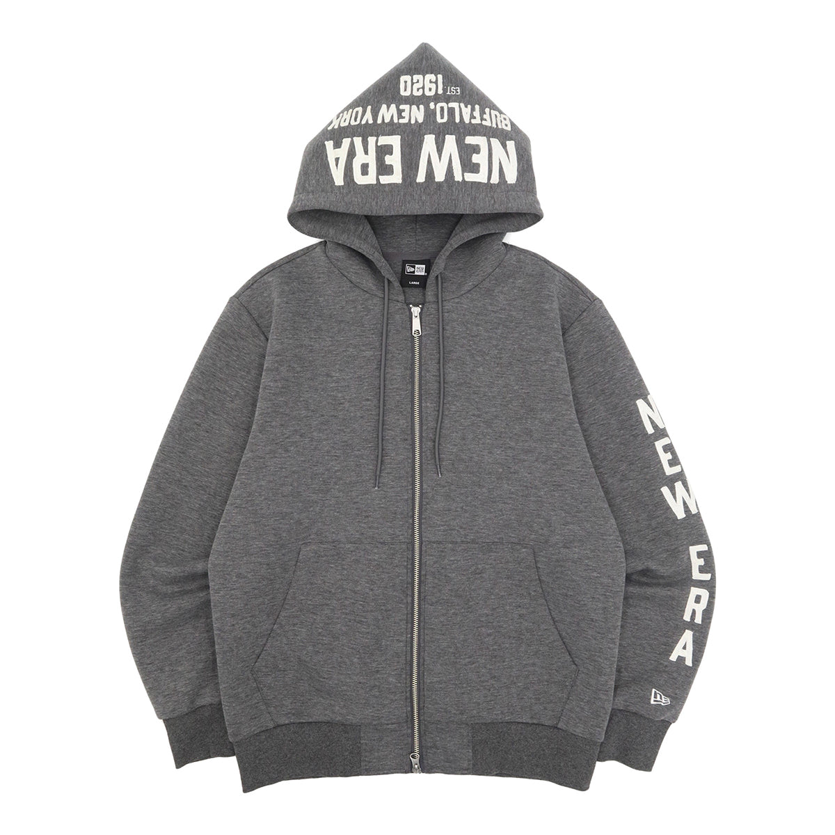 NEW ERA TECH SWEAT FULL ZIP L グレー ニューエラ キャップ TECH SWEAT FULL-ZIP HOODIE 25 グレー – ONSPOTZ