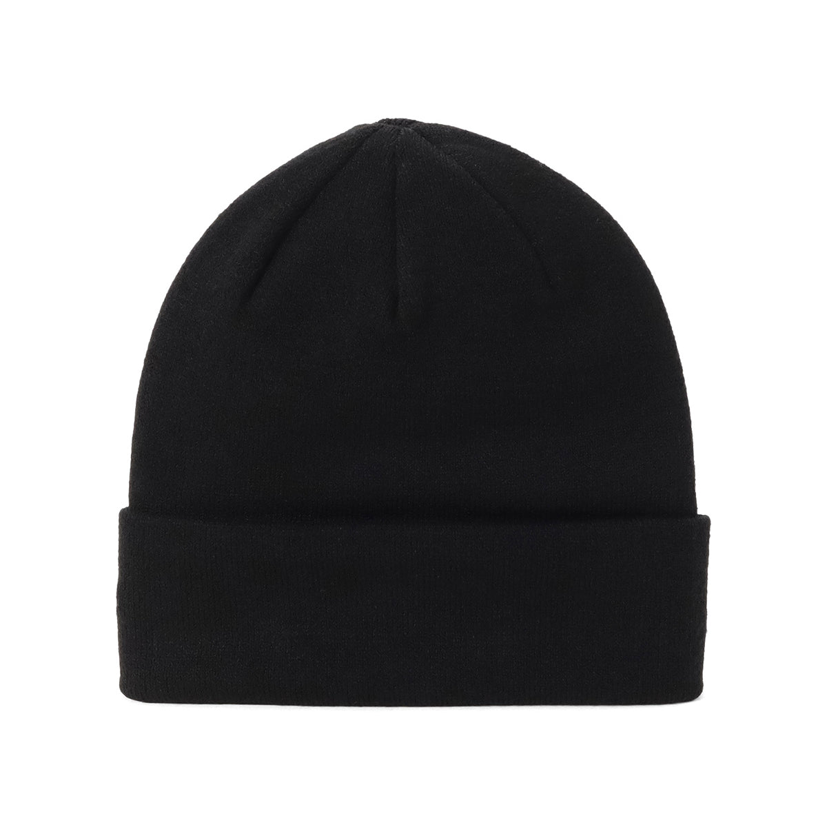 ニューエラ BASIC CUFF KNIT FLAG LOGO JACQUARD ブラック