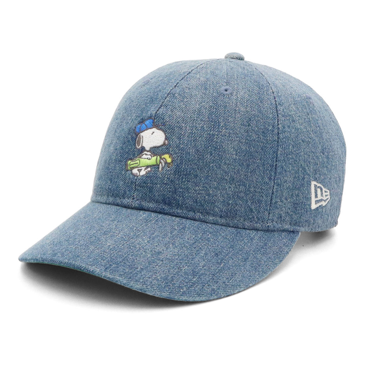 ニューエラ キャップ 9THIRTY / EASYSNAP PEANUTS ウォッシュドデニム