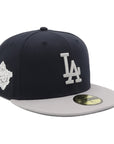 ニューエラ 59FIFTY SIDE PATCH 2-TONE LAネイビー