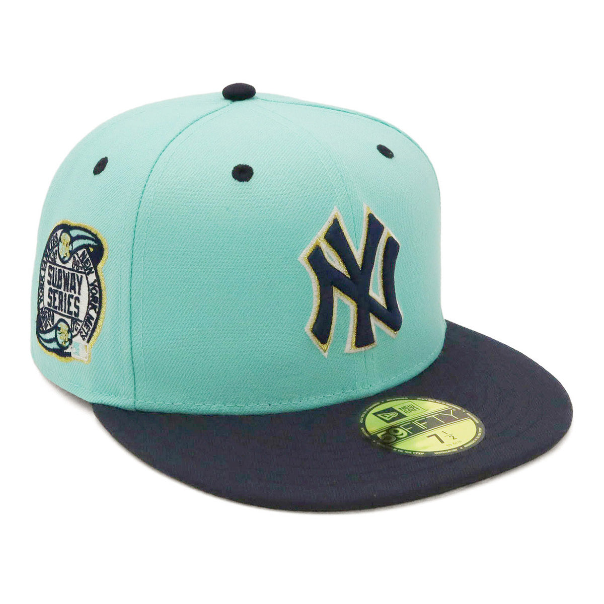 ニューエラ キャップ 59FIFTY SIDE PATCH 2-TONE UNDER VISOR NY