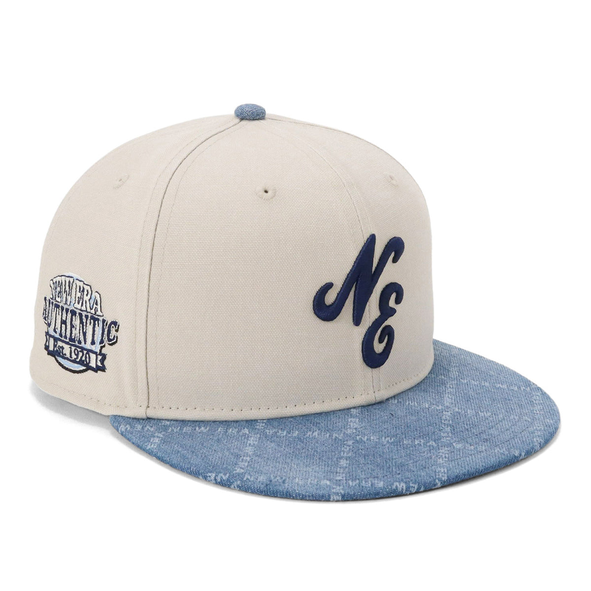 ニューエラ キャップ 59FIFTY SIDE PATCH 2-TONE CLASSIC NE ストーン
