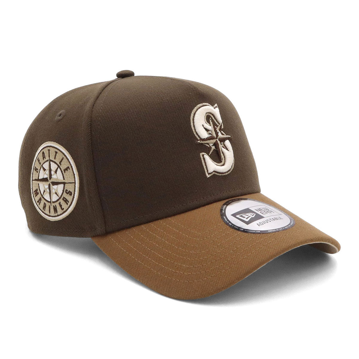 ニューエラ キャップ 9FORTY A-FRAME / CLOTH STRAP ICED LATTE SEA