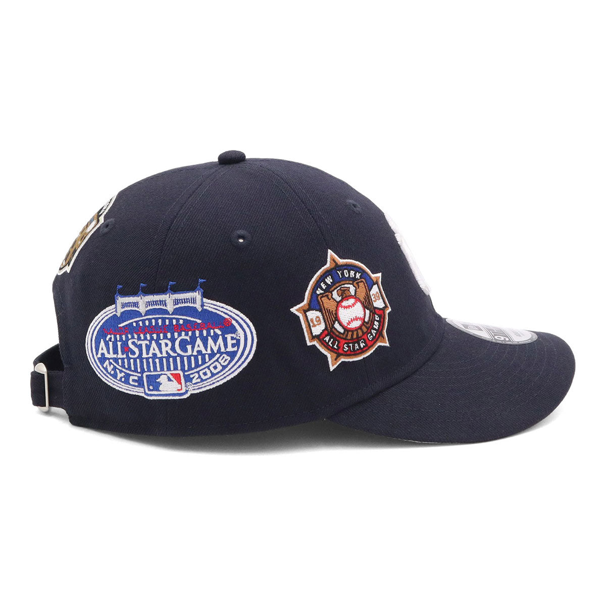 NEW ERA 9THIRTY ネイビーキャップ 9THIRTY ニューヨーク・ヤンキース タイプライター ミニロゴ ネイビー