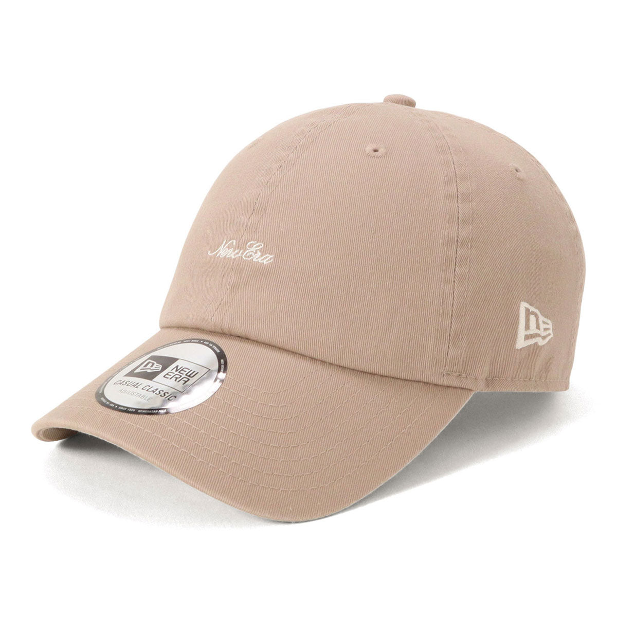 ニューエラ キャップ CASUAL CLASSIC STRAP LOGO アッシュブラウン