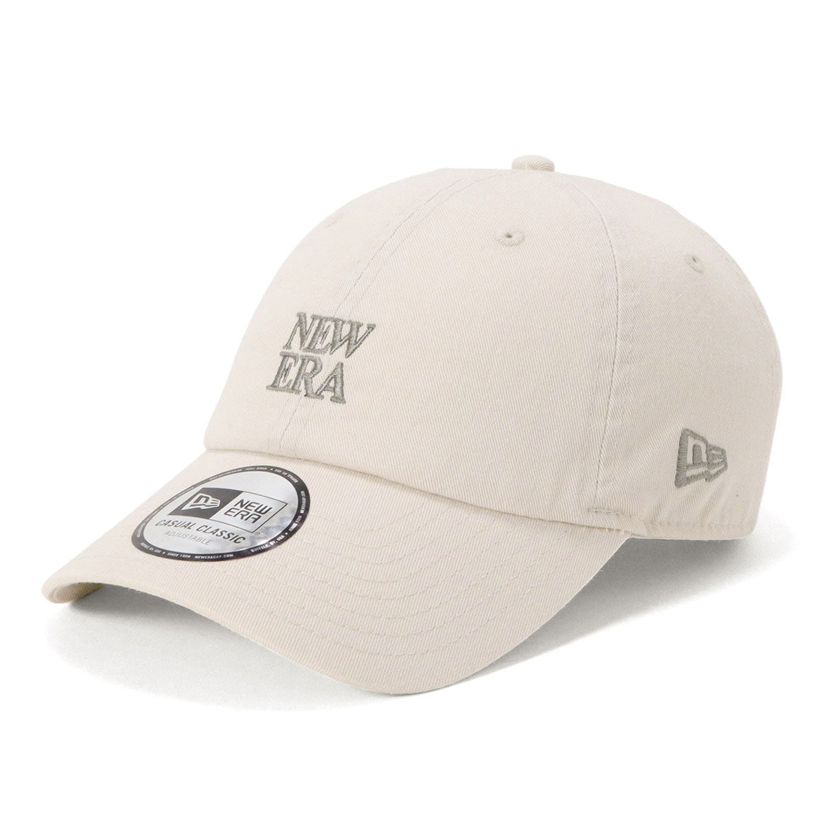 ニューエラ キャップ CASUAL CLASSIC SQUARE LOGO サンディリネン