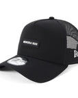 ニューエラ 9FORTY A-FRAME TRUCKER RUBBER PATCH ブラック