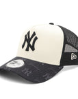 ニューエラ 9FORTY A-FRAME TRUCKER MLB JACQUARD NYブラック