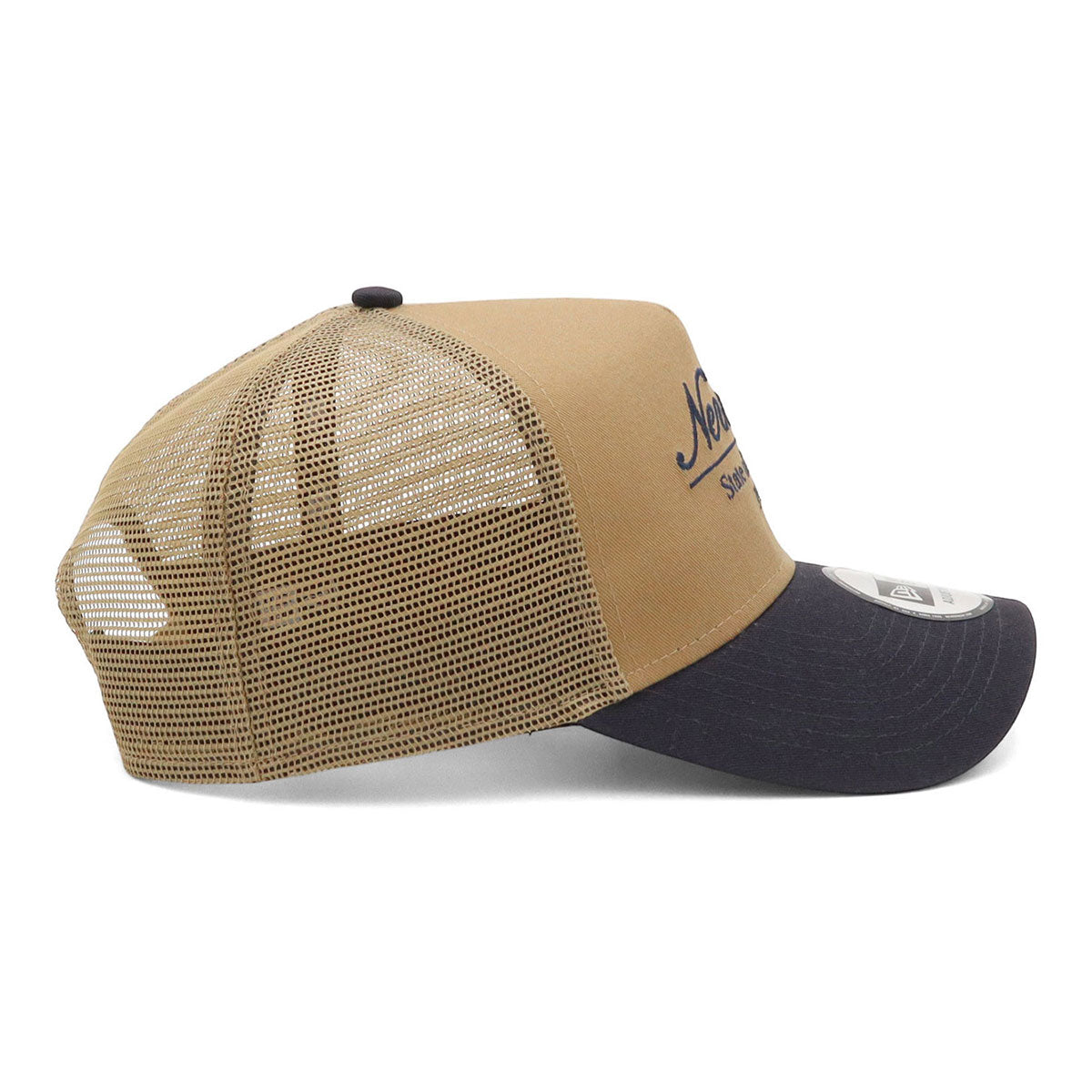 ニューエラ キャップ 9FORTY A-FRAME TRUCKER CLASSIC SCRIPT カーキ