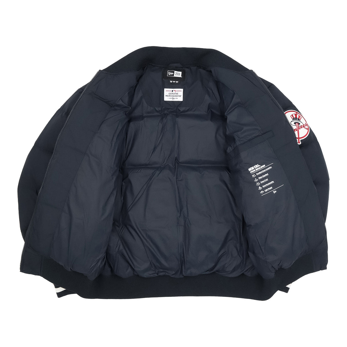 ニューエラ キャップ KOR DOWN BOMBER JACKET 25 MLB NYダークネイビー