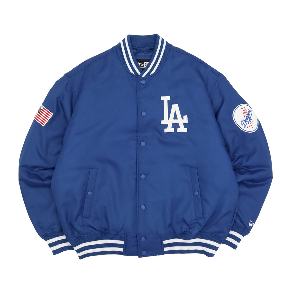 ニューエラ キャップ KOR STADIUM JACKET 25 MLB LAブライトブルー 