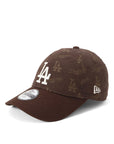 ニューエラ YOUTH 9TWENTY MLB JACQUARD LAブラウン