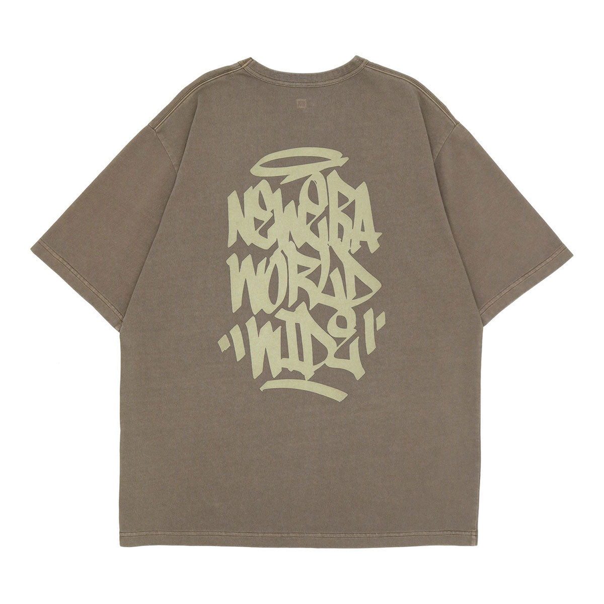 tigさん着用 newera 服好きです様 ニューエラ キャップ S/S GARMENT DYE COTTON TEE TAGGING ブラウン