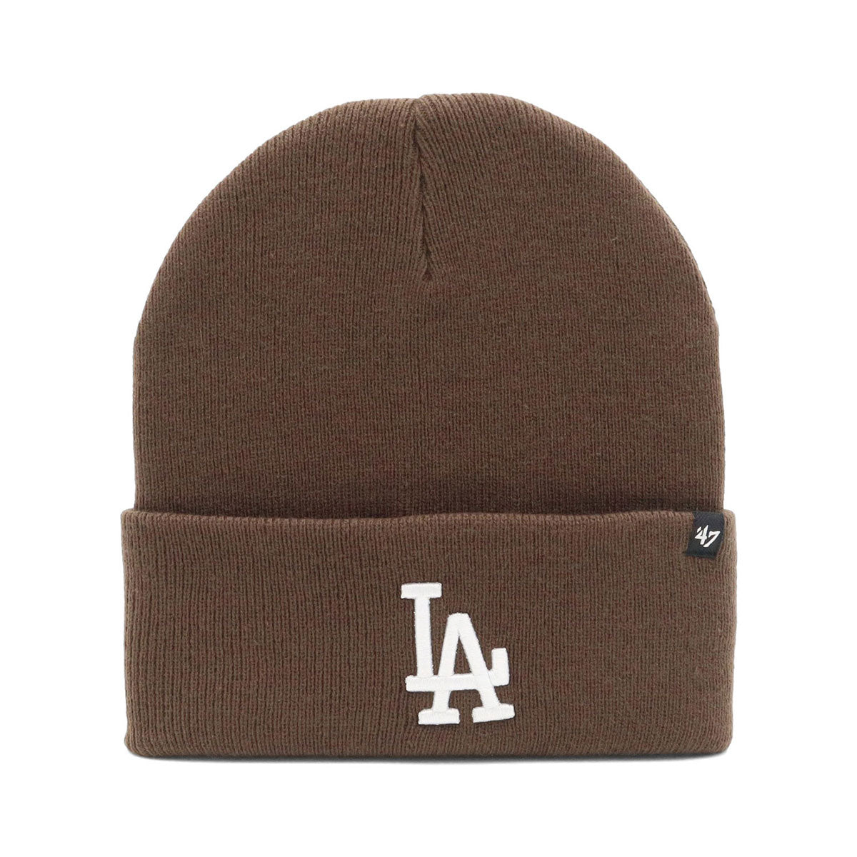 フォーティーセブンブランド キャップ 47 CUFF KNIT LAブラウン