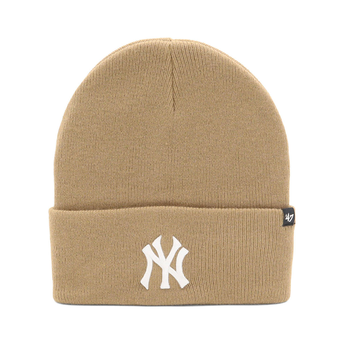 フォーティーセブンブランド キャップ 47 CUFF KNIT NYカーキ