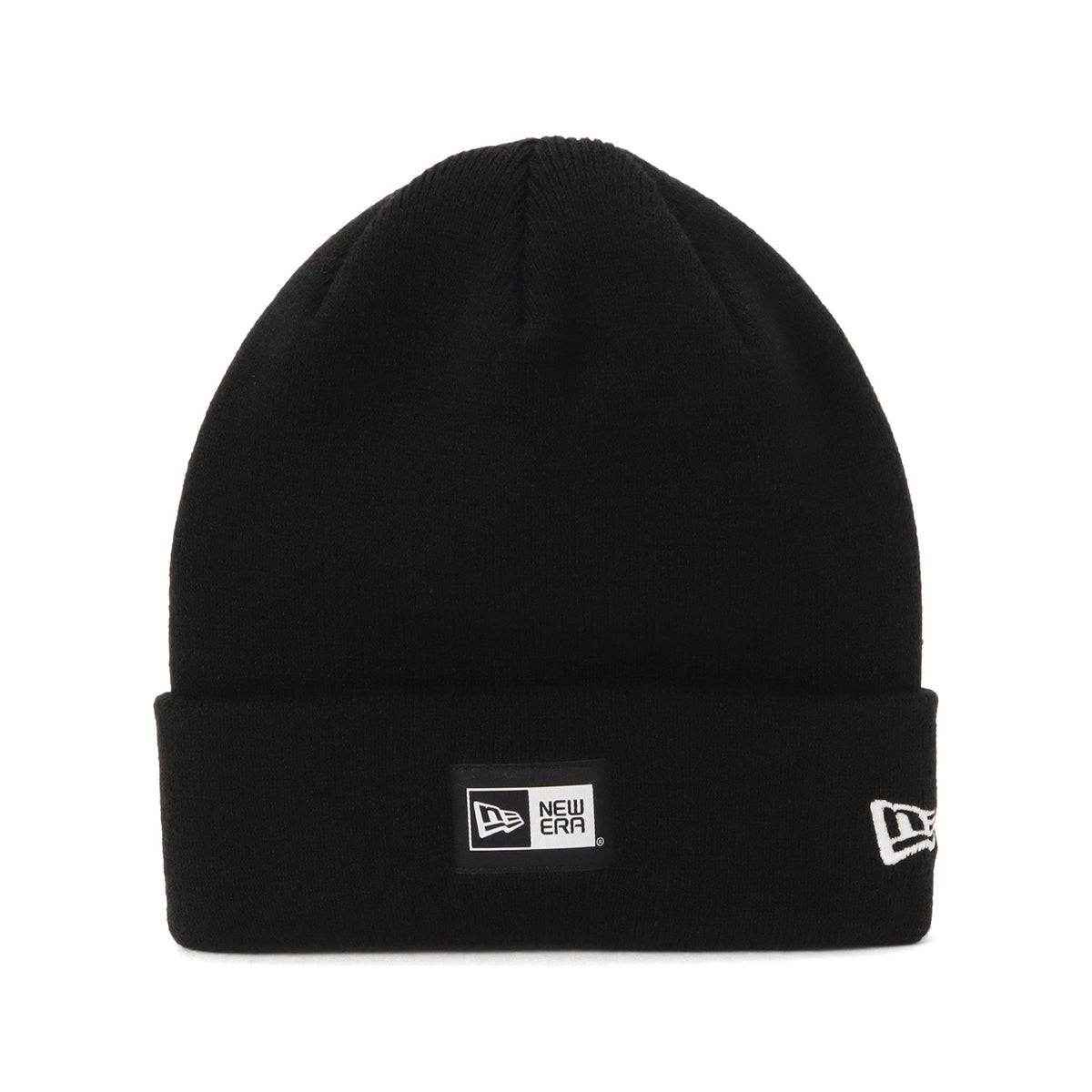 ニューエラ キャップ BASIC CUFF KNIT BOX LOGO ブラック – ONSPOTZ