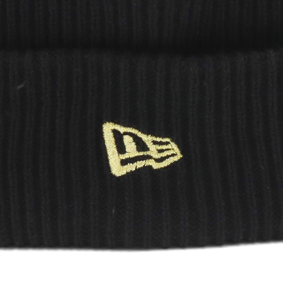 ニューエラ キャップ RIB CUFF KNIT ブラック/ゴールド – ONSPOTZ
