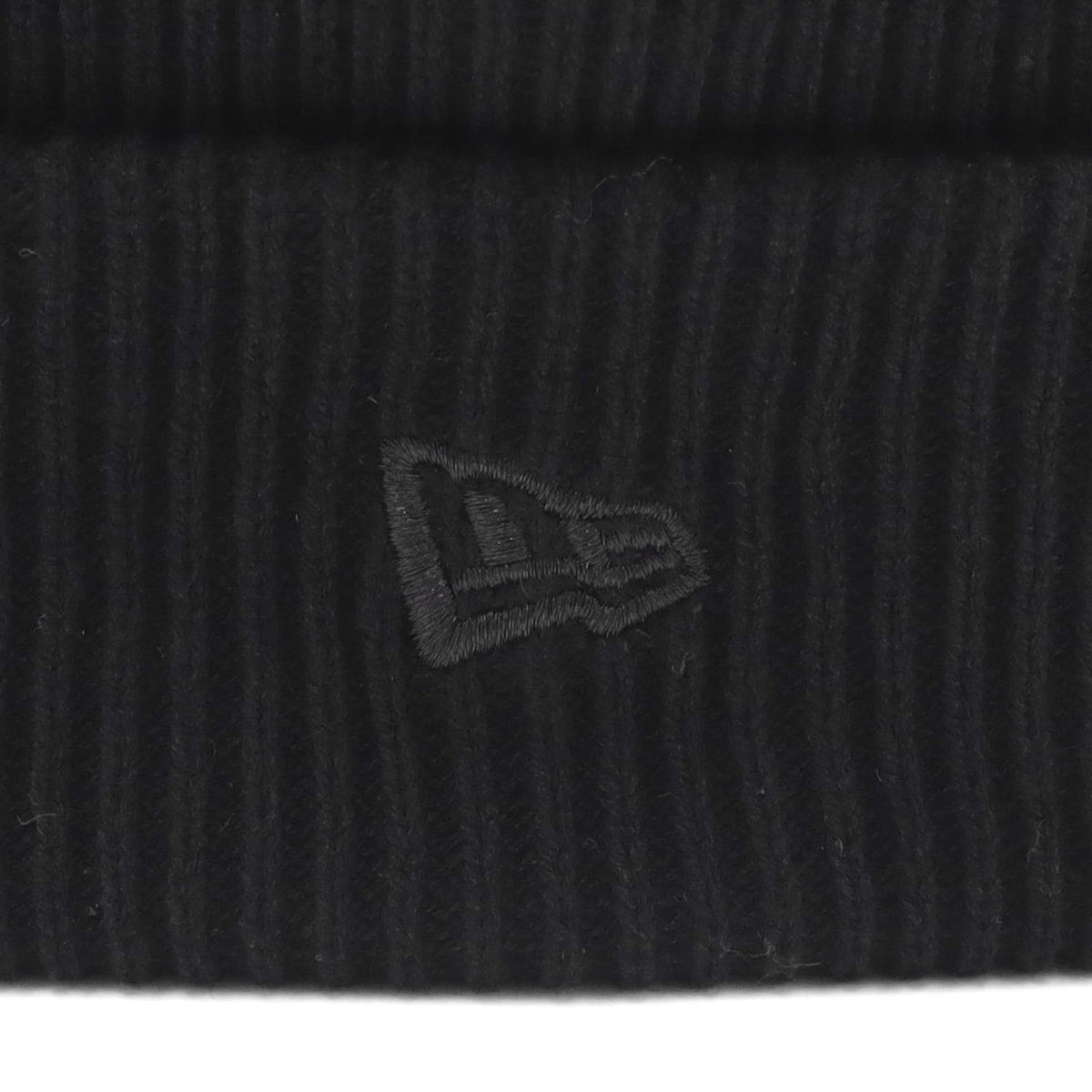 ニューエラ キャップ RIB CUFF KNIT ブラック/ブラックパール
