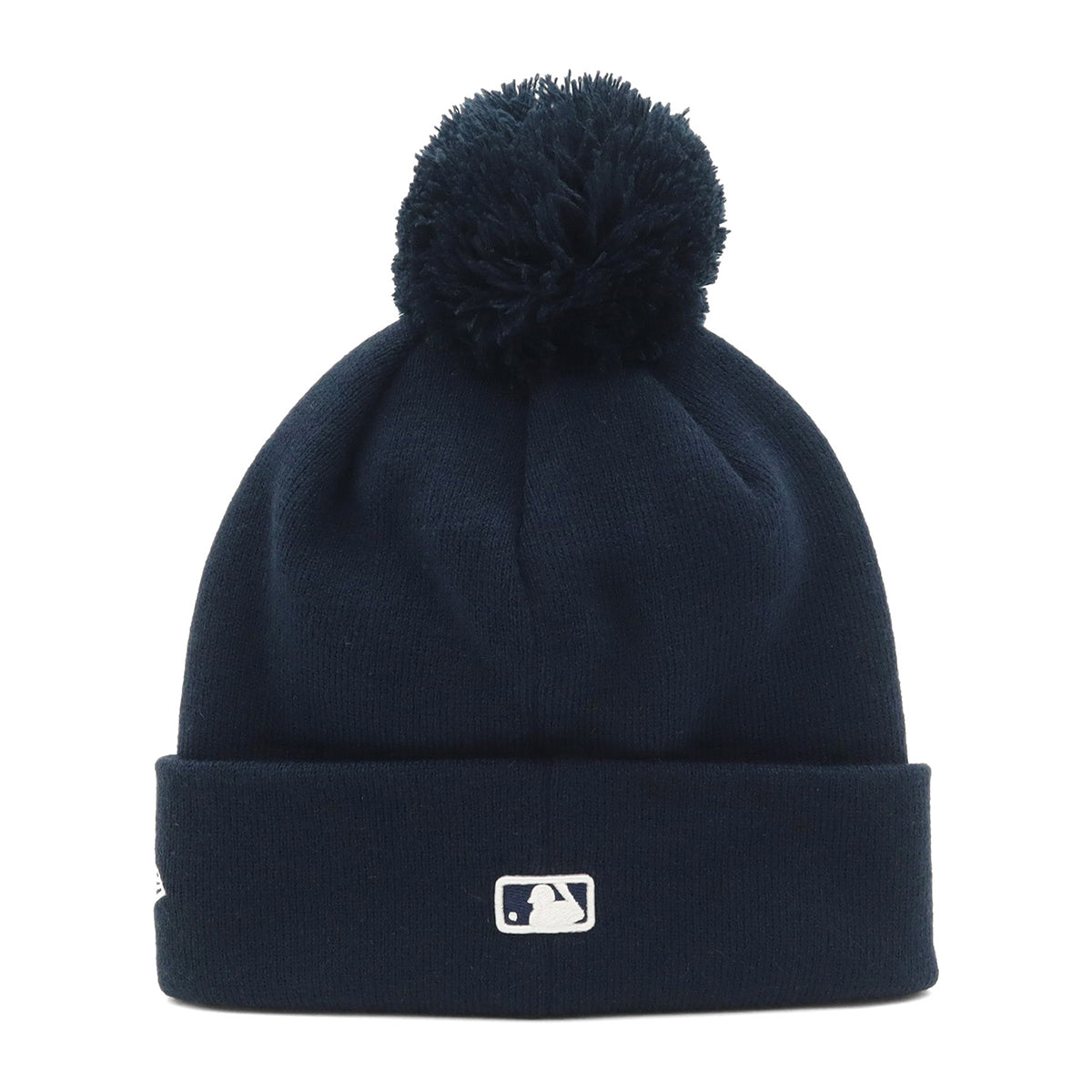 ニューエラ キャップ POM-PON KNIT/RIB MLB TEAM LOGO NY