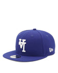 ニューエラ YOUTH 9FIFTY MLB UPSIDE DOWN UNDER VISOR LAダークロイヤル
