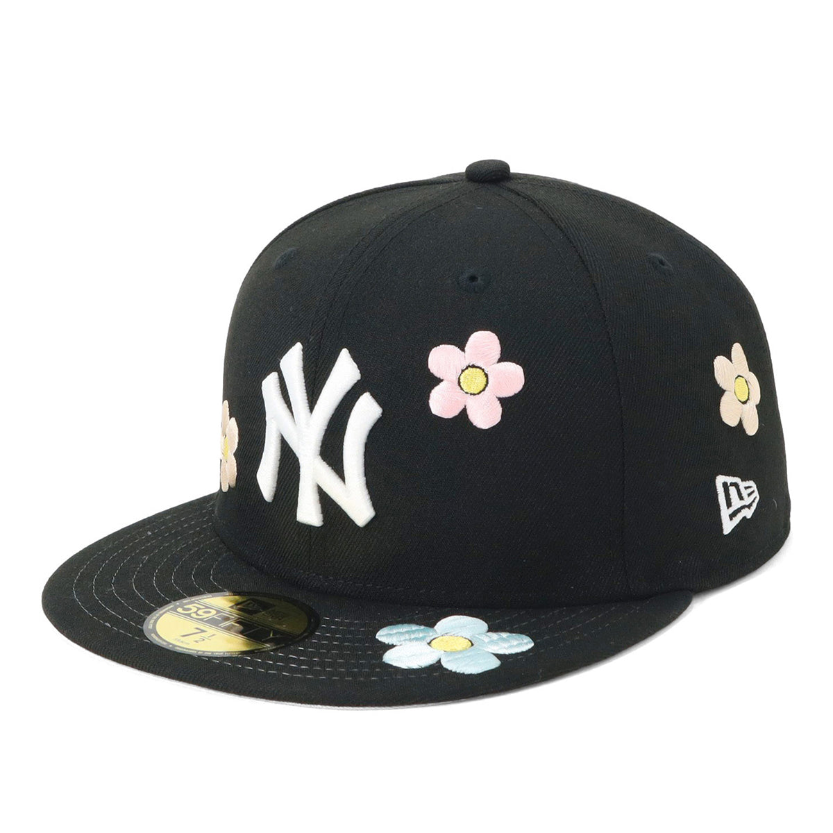 ニューエラ キャップ 59FIFTY FLOWER EMBROIDERY NYブラック – ONSPOTZ