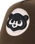 ニューエラ 9FORTY A-FRAME / CLOTH STRAP SIDE PATCH 2-TONE UNDER VISOR CHCウォルナット/ブラック