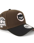 ニューエラ 9FORTY A-FRAME / CLOTH STRAP SIDE PATCH 2-TONE UNDER VISOR CHCウォルナット/ブラック