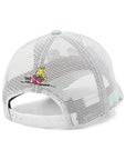 ニューエラ YOUTH 9TWENTY TRUCKER PEANUTS ホワイト/フレッシュミント