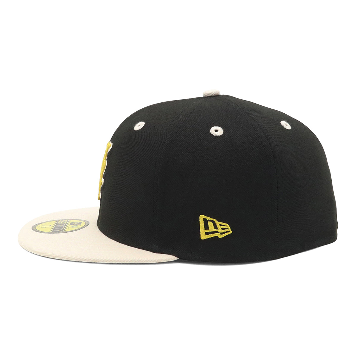 New Era 59FIFTY キャップ 7 1/2 黒金 NEW ERA - NEWERA キャップ 59fifty 7 1/2 ブラック×ゴールドの通販 by