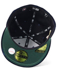 ニューエラ PRE-CURVED 59FIFTY VELVET NYネイビー