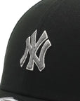ニューエラ 9FORTY / CLOTH STRAP MLB MIDSIZE LOGO NYブラック