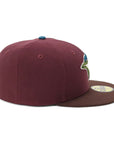 ニューエラ 59FIFTY MLB DEEP AUTUMN TORマルーン