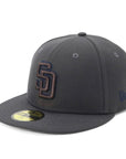 ニューエラ 59FIFTY MLB DEEP AUTUMN SDアンスラサイト