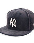 ニューエラ 59FIFTY MLB FADED CORDUROY NYネイビー