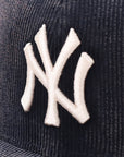 ニューエラ 59FIFTY MLB FADED CORDUROY NYネイビー