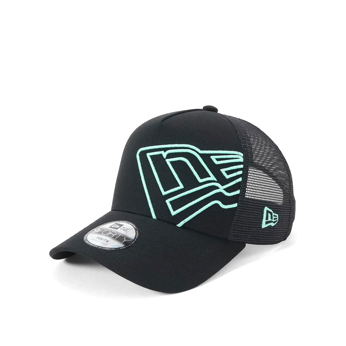 ニューエラ キャップ YOUTH 9FORTY A-FRAME TRUCKER FLAG LOGO
