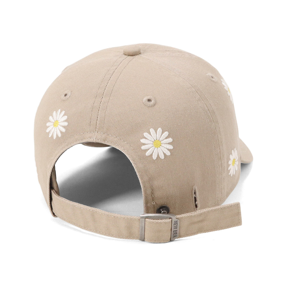 ニューエラ キャップ CASUAL CLASSIC FLOWER EMBROIDERY キャメル