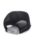 ニューエラ 9FORTY A-FRAME TRUCKER / CLOTH STRAP SPLASH PAINT DENIM NYウォッシュドデニム